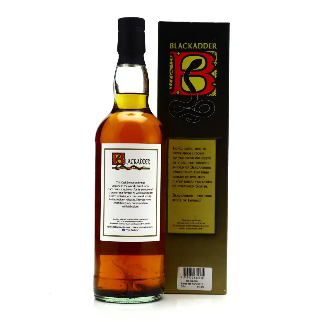 Hochauflösendes Bild von Blackadder Foursquare Finest Barbados Foursquare Rum 2011
