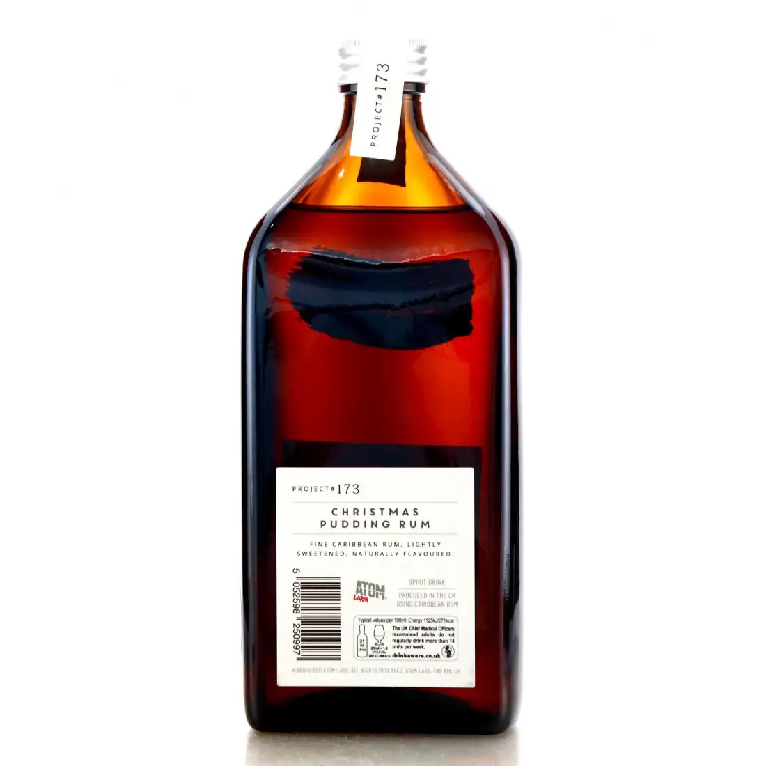 High resolution image of Atom Brands Project #173 Christmas Pudding Rum