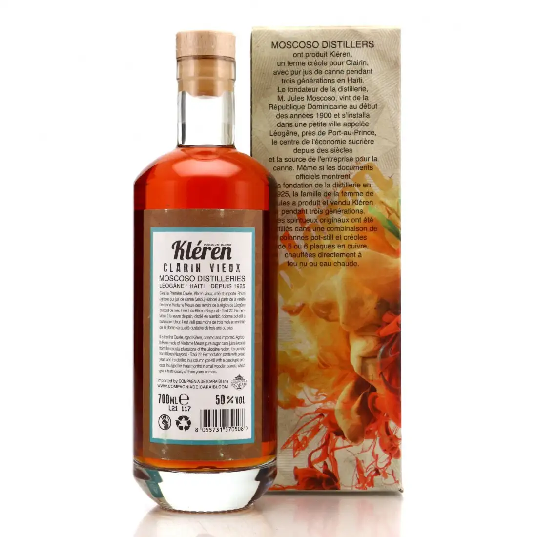 Hochauflösendes Bild von Kléren Nasyonal Clairin Vieux