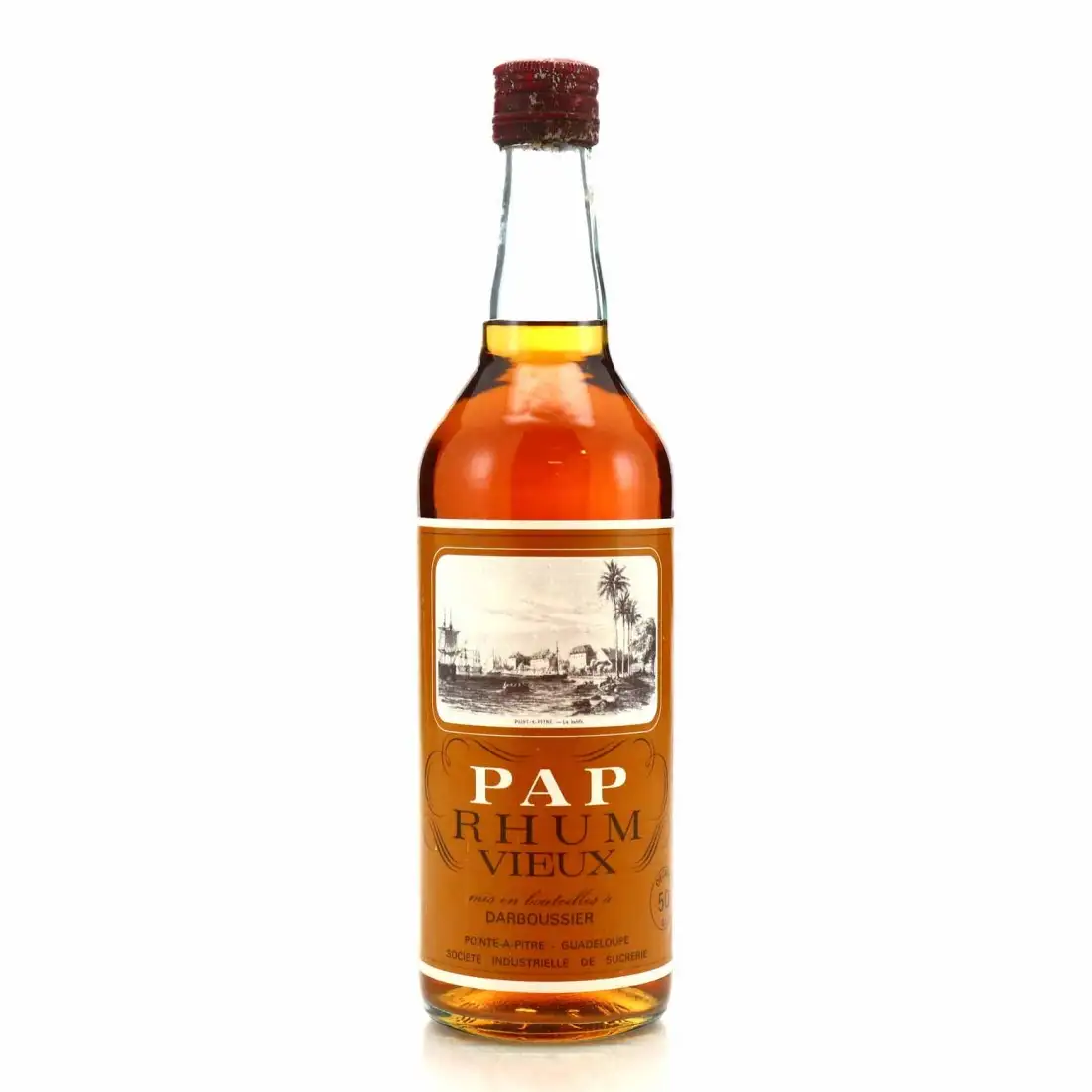 Bottle of Darboussier PAP RHUM VIEUX 1960