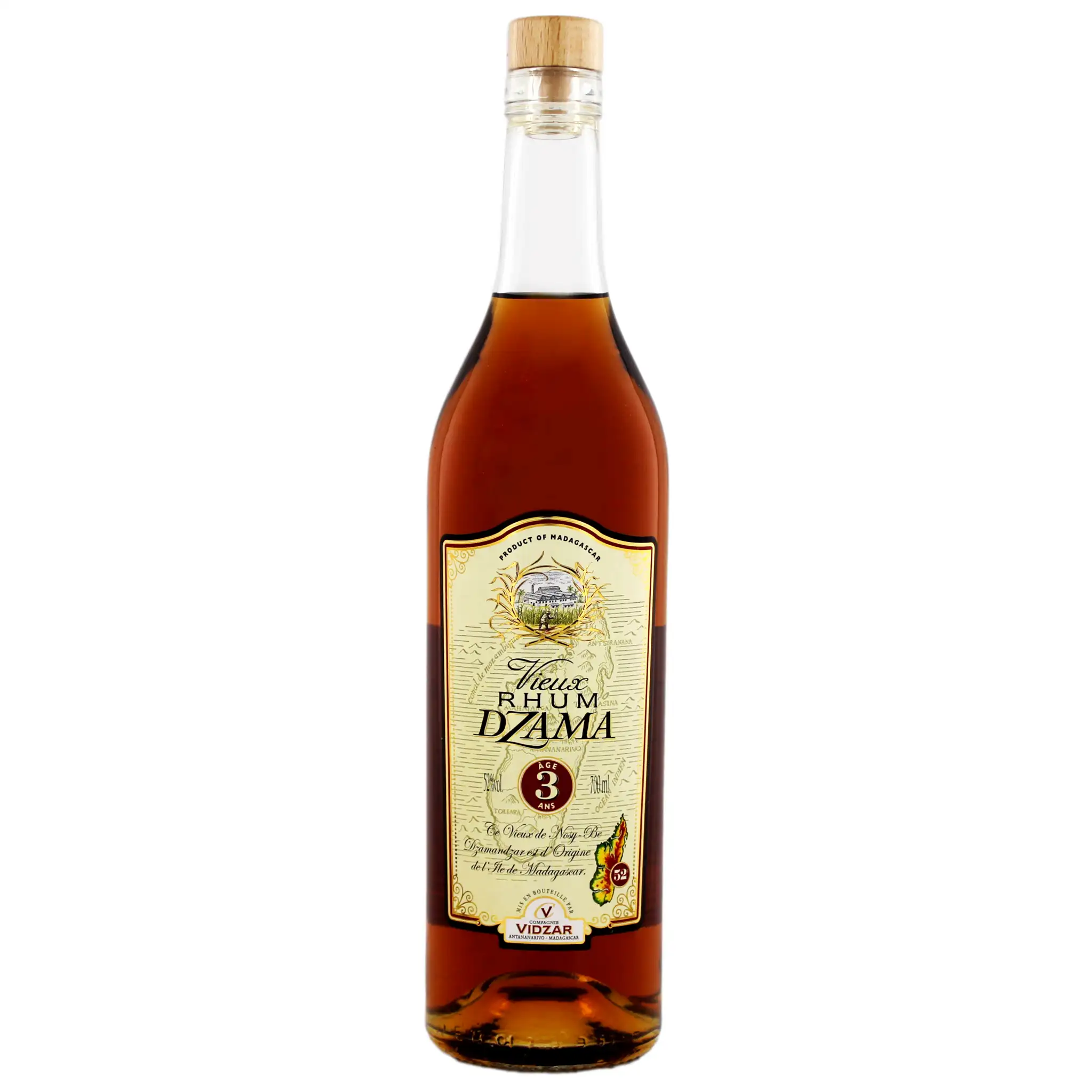 Bottle of Dzama La Rhumerie Vieux Rhum