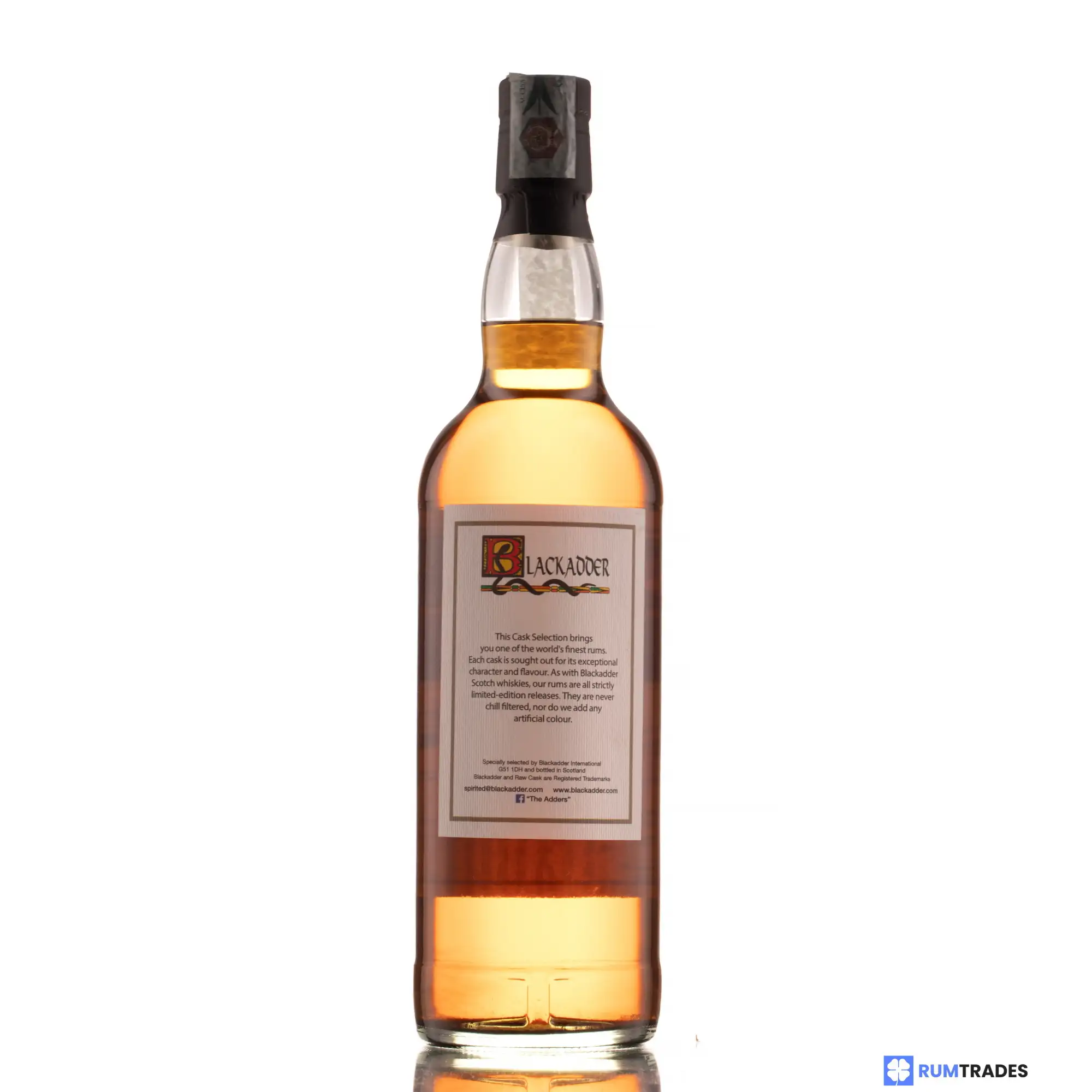 Hochauflösendes Bild von Blackadder Clarendon Raw Cask Rum Jamaica Rum MMV 2007
