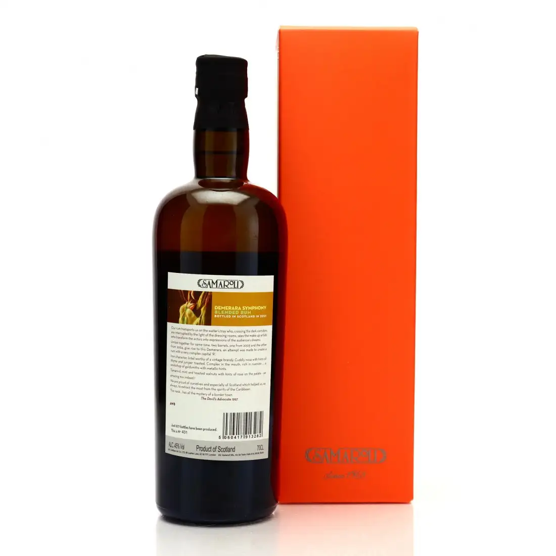 Hochauflösendes Bild von Samaroli DDL Demerara Symphony (Edition 2021)