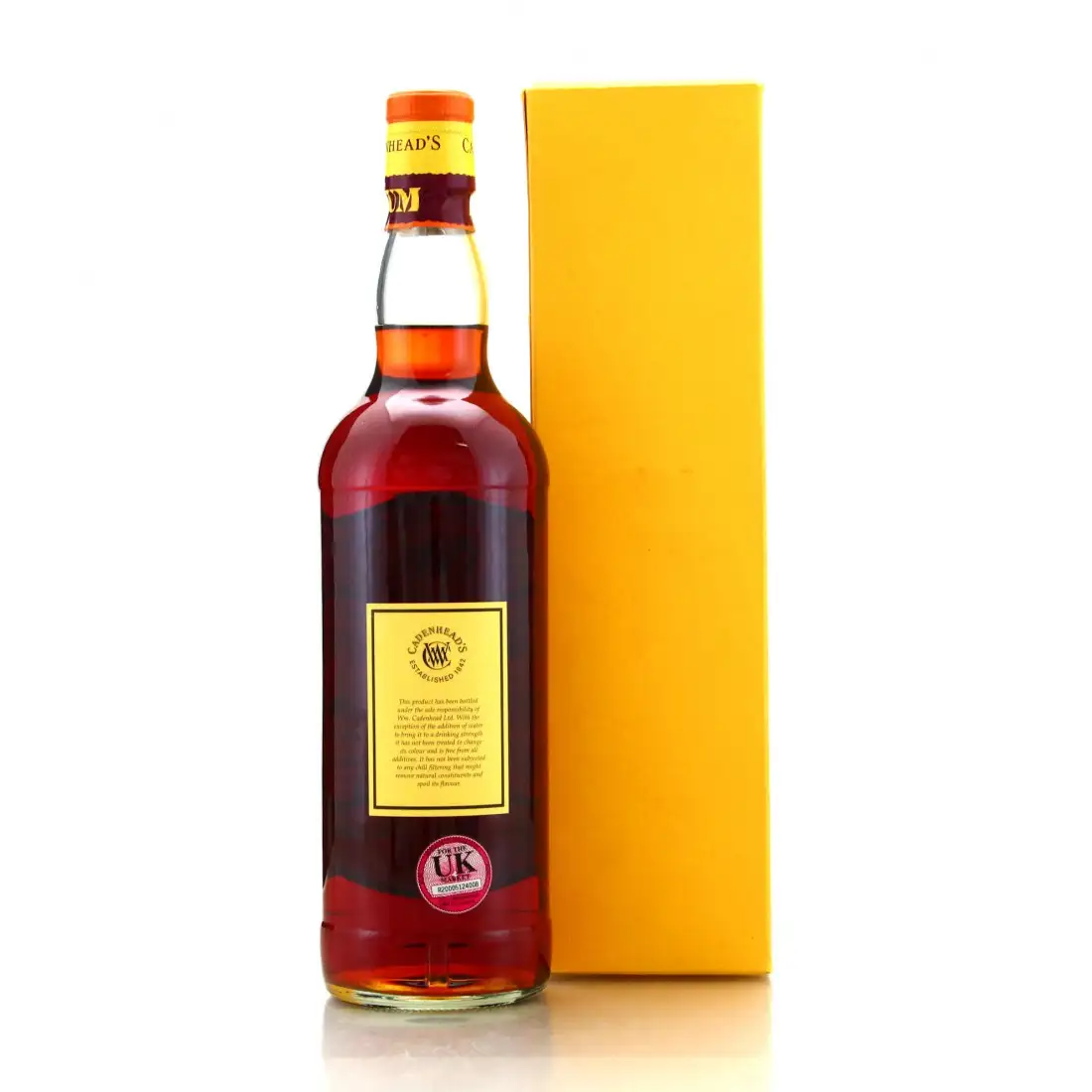 Hochauflösendes Bild von Cadenhead‘s Green Label Demerara Rum 1998