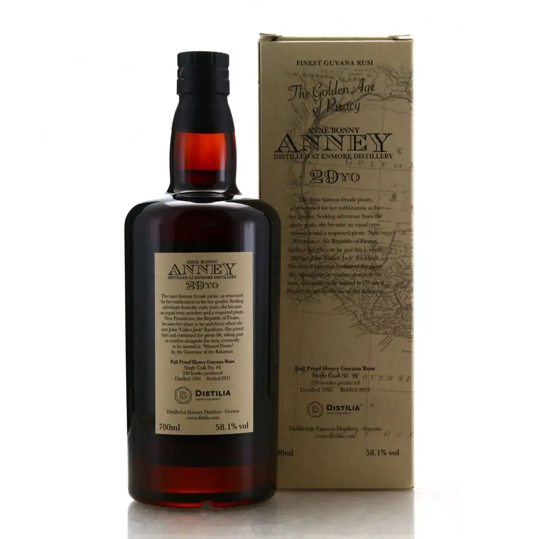 Hochauflösendes Bild von Distilia Enmore The Golden Age of Piracy Anney Distilia 1992