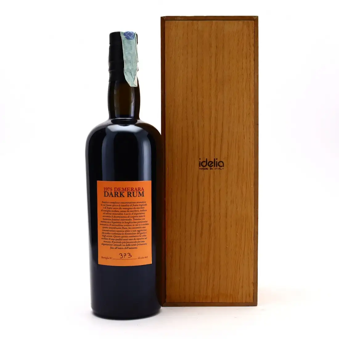 Hochauflösendes Bild von Samaroli Demerara Dark Rum 1975