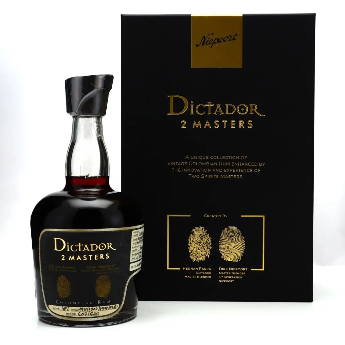 Bottle of Dictador 2 Masters Parra & Niepoort