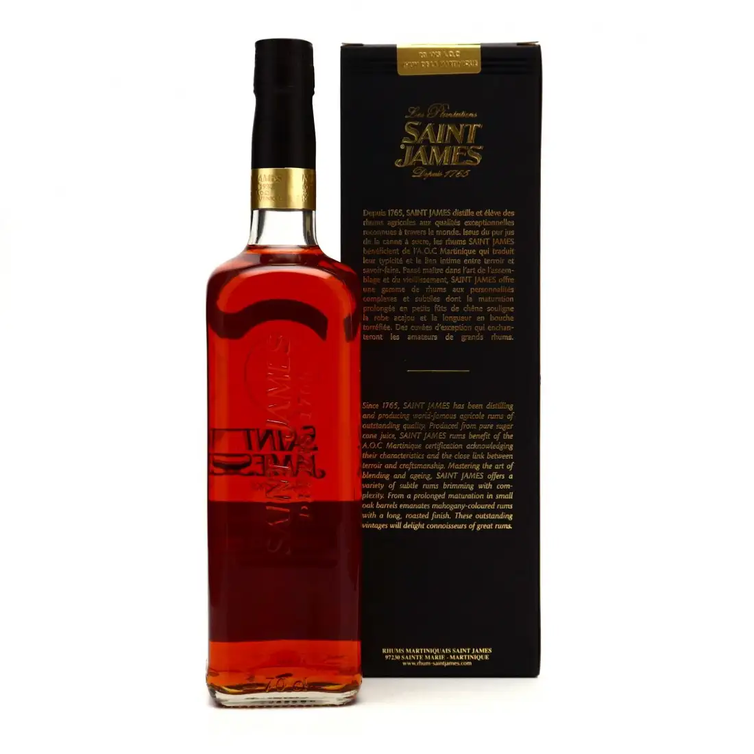 Hochauflösendes Bild von Saint James Single Cask 1997