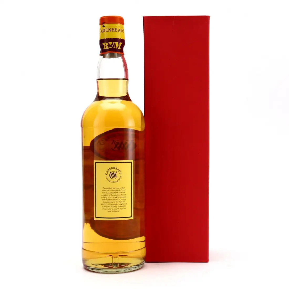 Hochauflösendes Bild von Cadenhead‘s T.D.L Green Label Trinidad Rum 2003