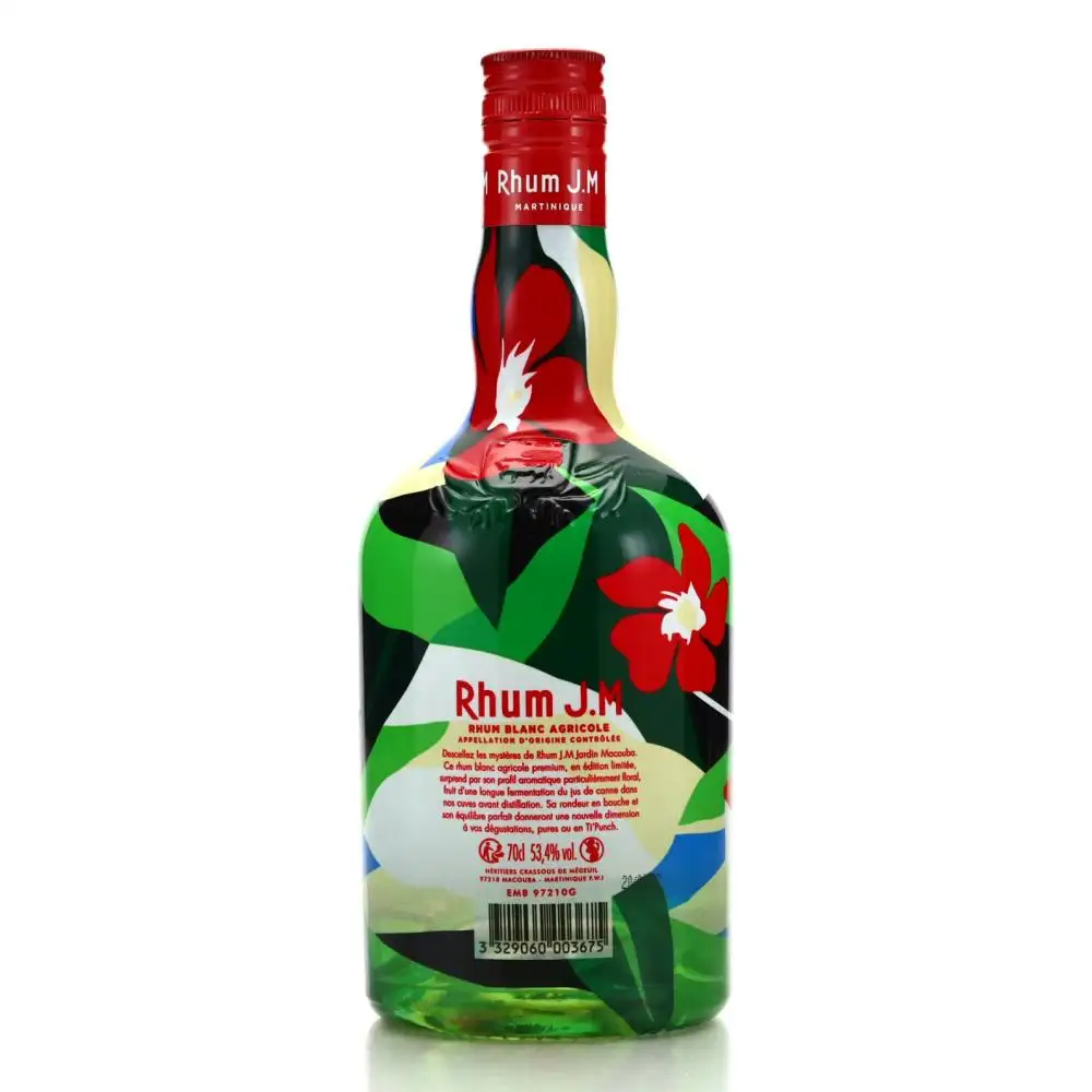 Hochauflösendes Bild von Rhum J.M Blanc Jardin Macouba