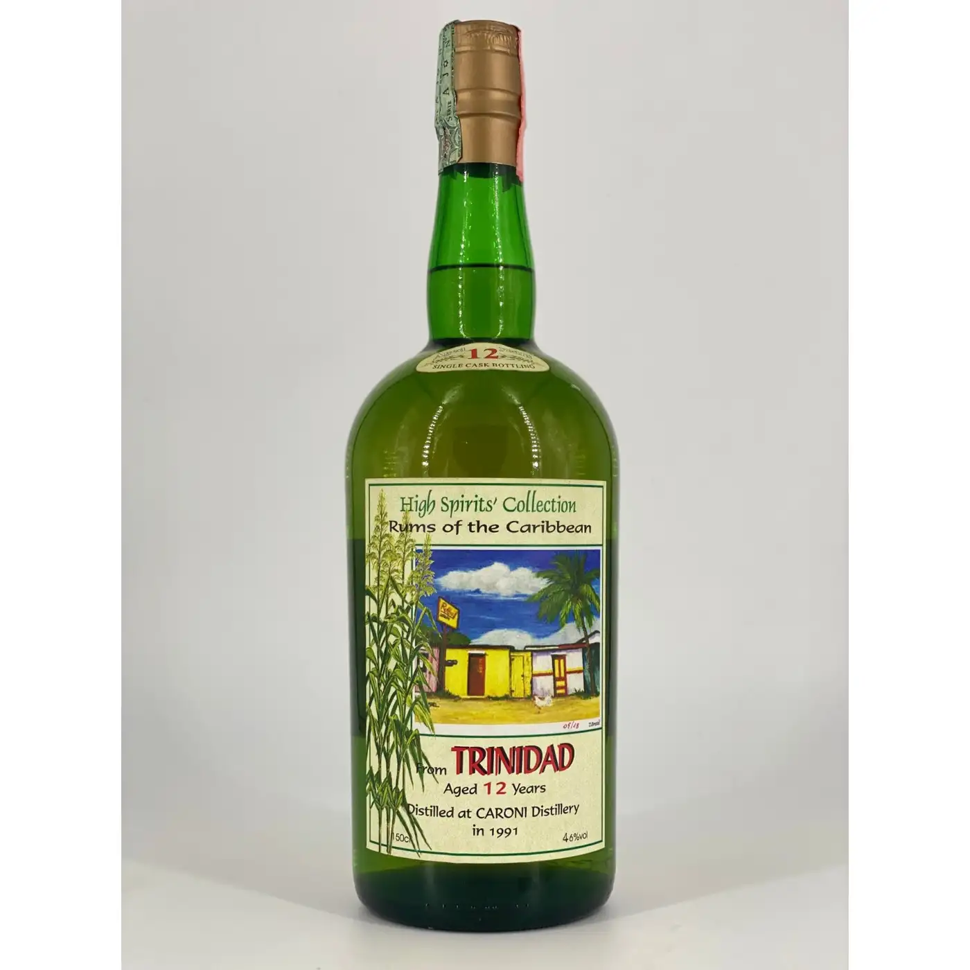 Bottle of High Spirits Collection Caroni Magnum 1991