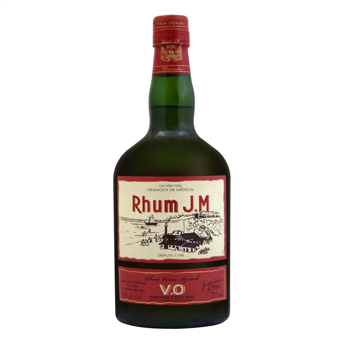 Bottle of Rhum J.M VO