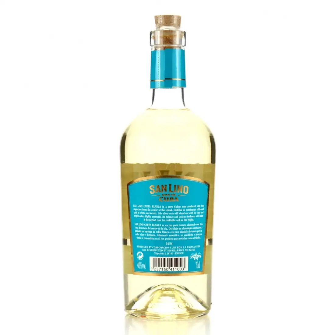 Hochauflösendes Bild von Cuba Ron S.A. San Lino Carta Blanca Superior