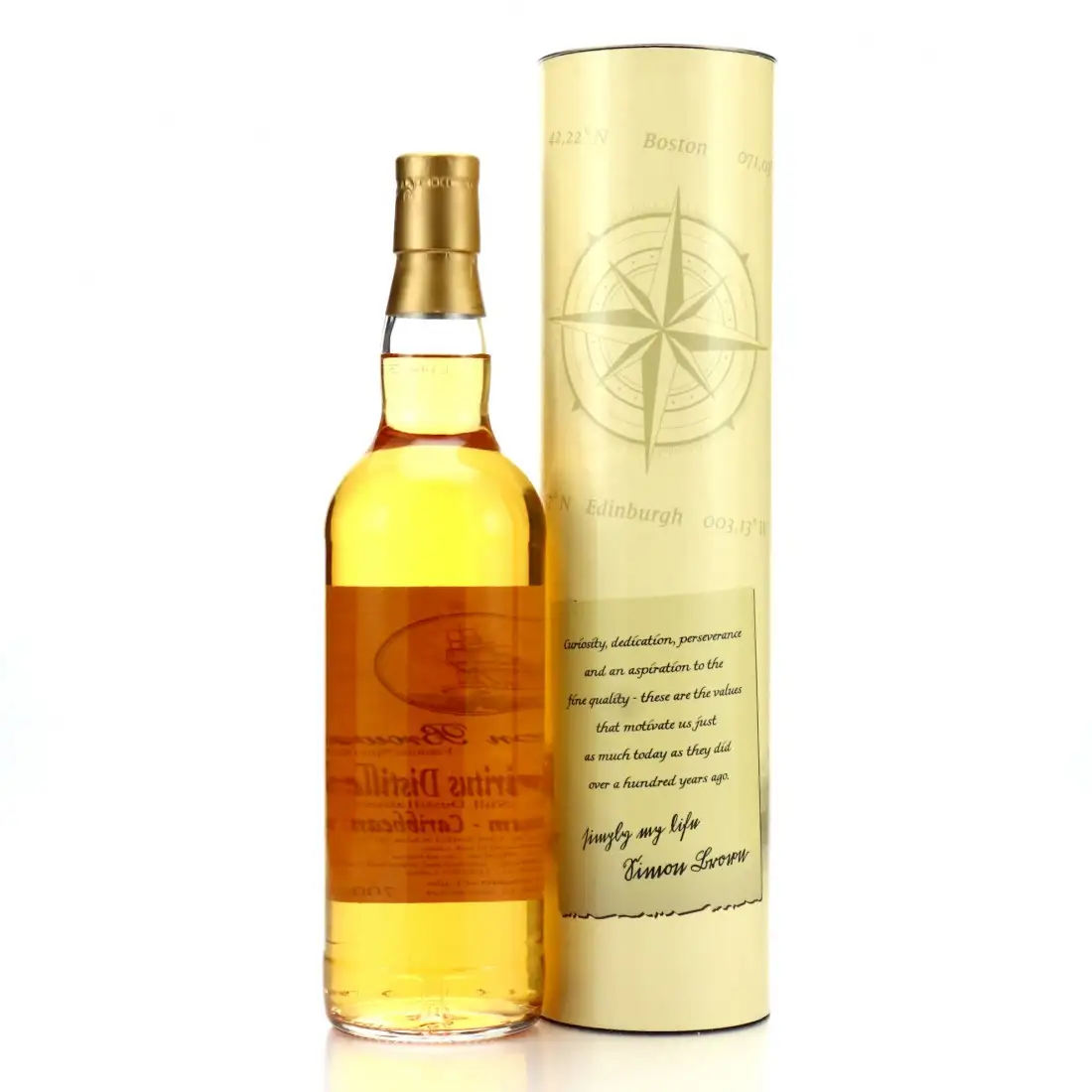 Hochauflösendes Bild von Simon Brown Sancti Spiritus Cuba Rum - Caribbean 1998