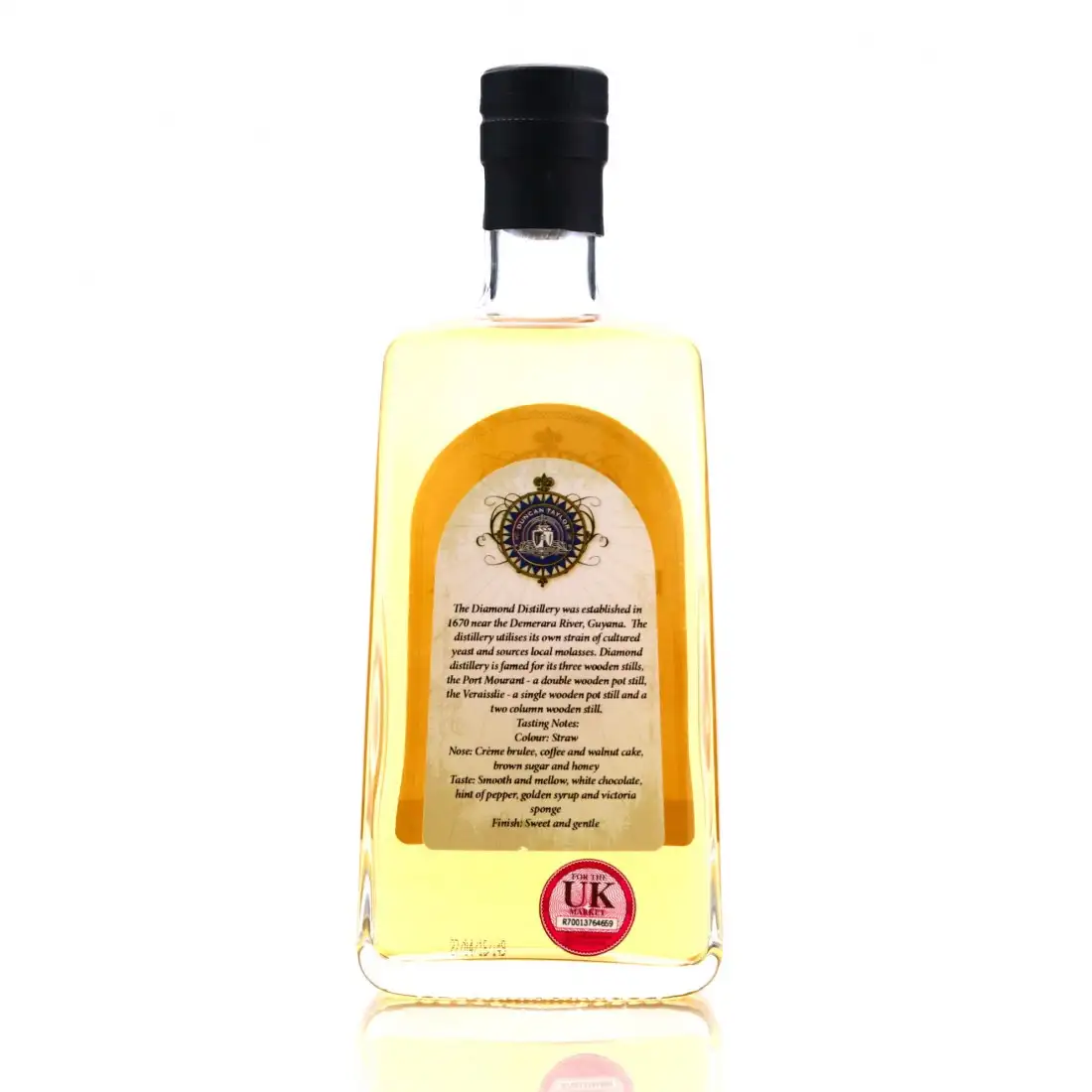 Hochauflösendes Bild von Duncan Taylor Diamond Single Cask Rum 2004