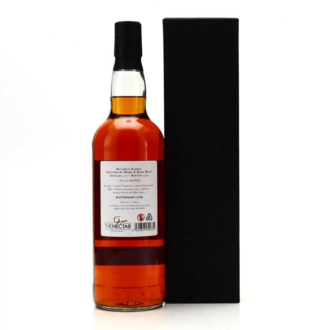 Hochauflösendes Bild von Watt Rum Foursquare Barbados Rum (Nectar 15th Anniversary) 2007