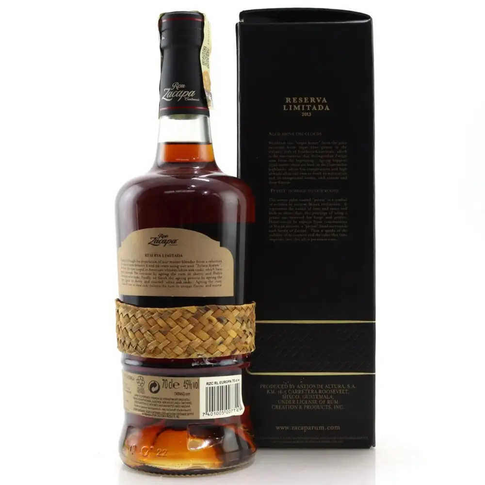 Hochauflösendes Bild von Ron Zacapa Reserva Limitada 2013