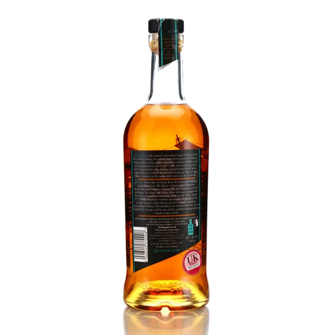 Hochauflösendes Bild von VS Distillers J. Gow Spiced Rum