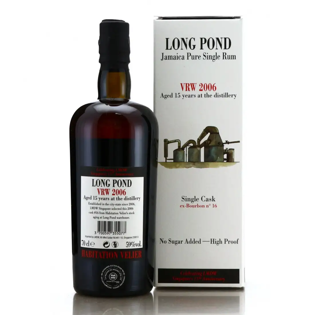 Hochauflösendes Bild von Habitation Velier Long Pond LMDW Singapore 15th Anniversary VRW 2006