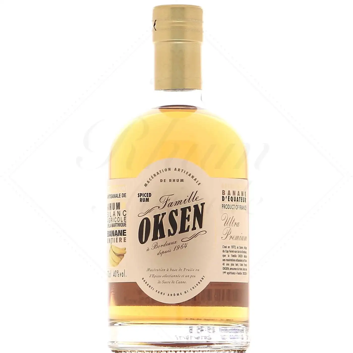 Bottle of Famille Oksen Banana