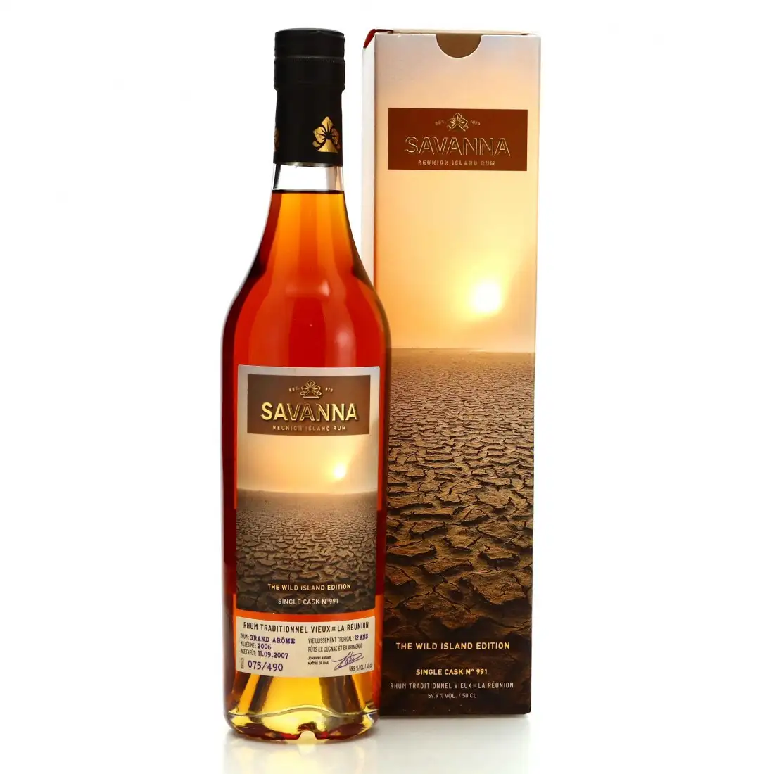 Bottle of Savanna The Wild Island Edition - Grand étang sec 2006