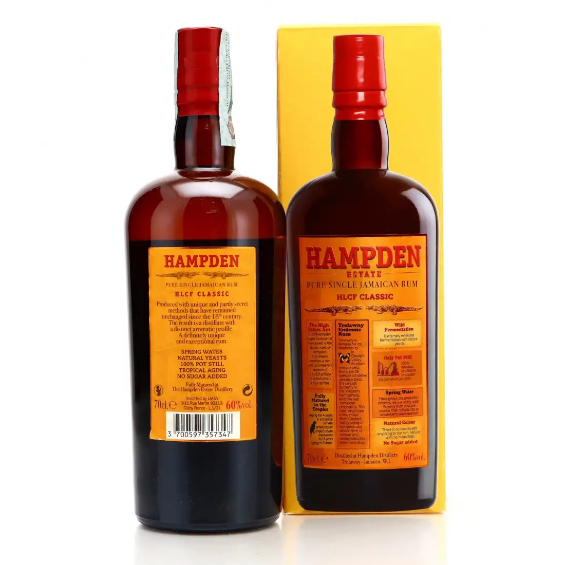 Hochauflösendes Bild von Hampden Pure Single Jamaican Rum Classic HLCF 2017