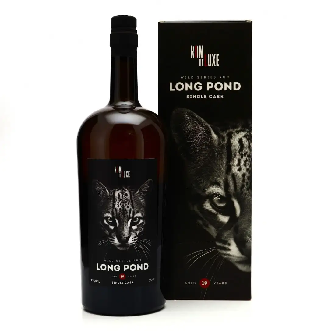 Hochauflösendes Bild von Romdeluxe Long Pond Wild Series Rum Long Pond No. 9 (Magnum) 2001
