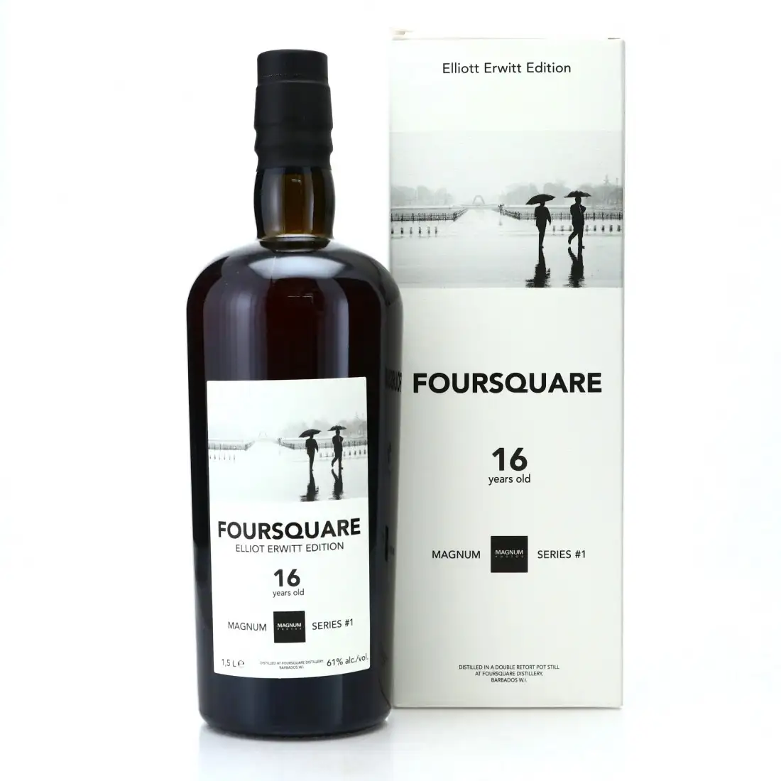 Bottle of Velier Foursquare Elliott Erwitt (Magnum) 2005