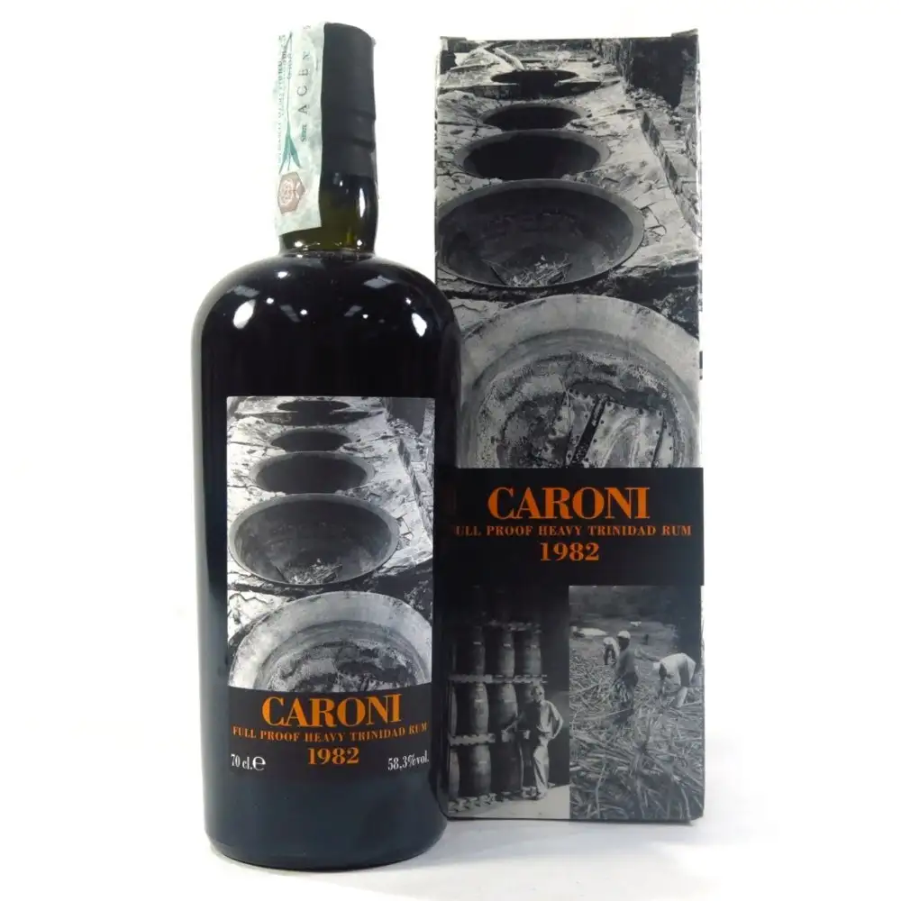 Bottle of Velier Caroni Heavy Trinidad Rum HTR 1982
