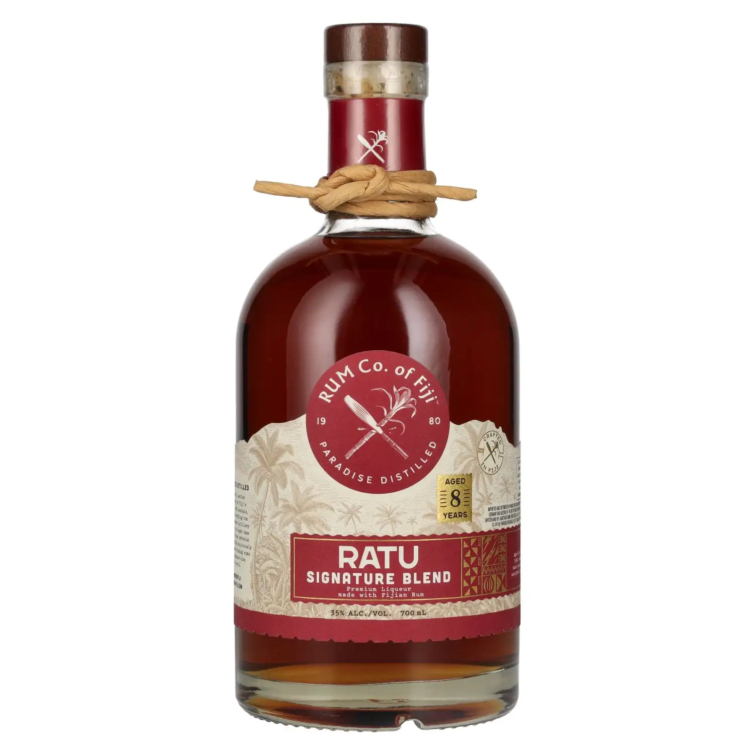 Bottle of Fiji Rum & Co Ratu Signature Blend