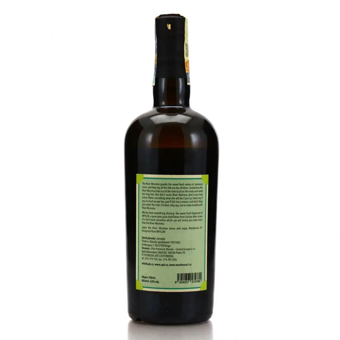 Hochauflösendes Bild von Warehouse #1 Worthy Park Overproof Rum River Mumma Edition WP/CJN