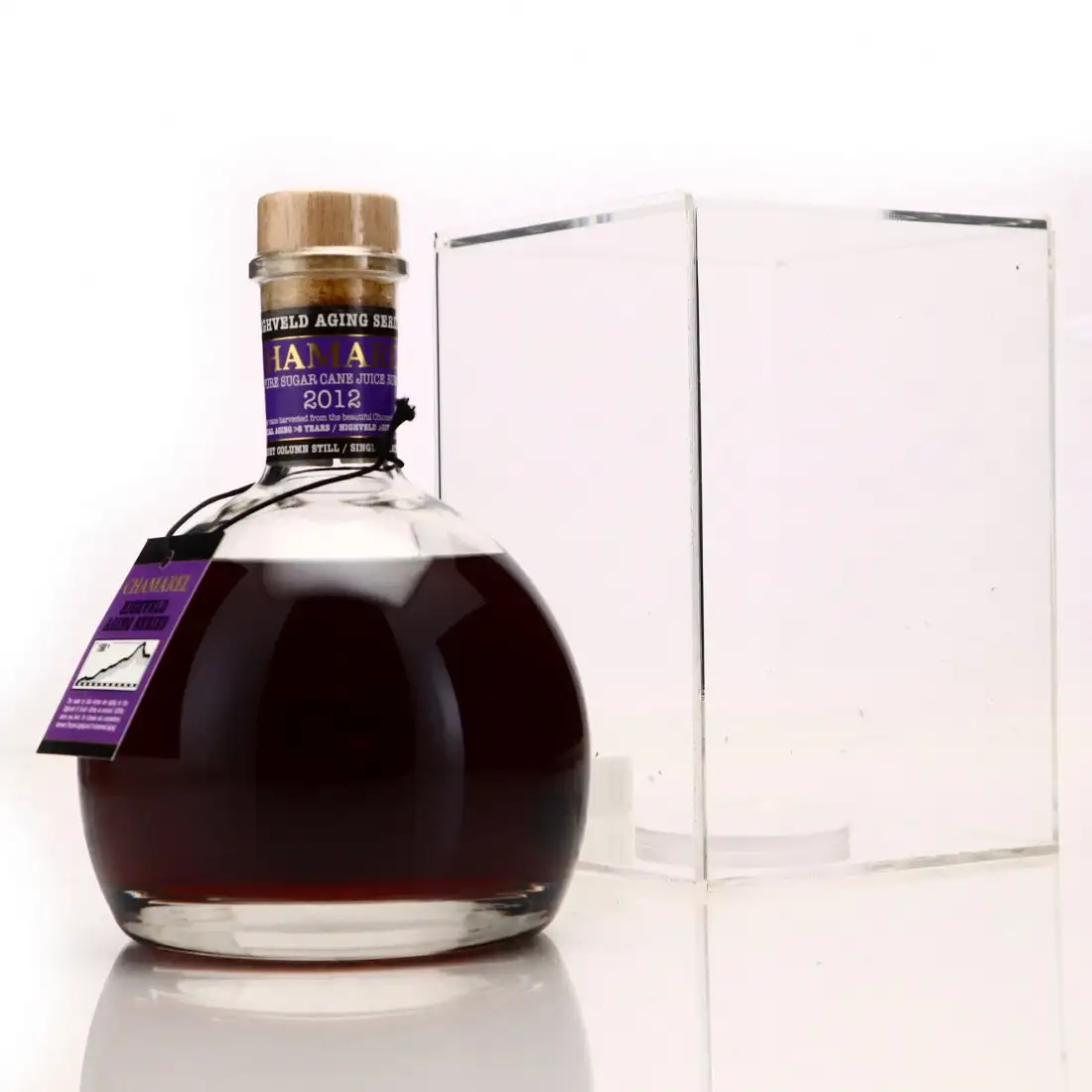 Bottle of NWW Chamarel Highveld Ageing Series Moscatel Finish 2012