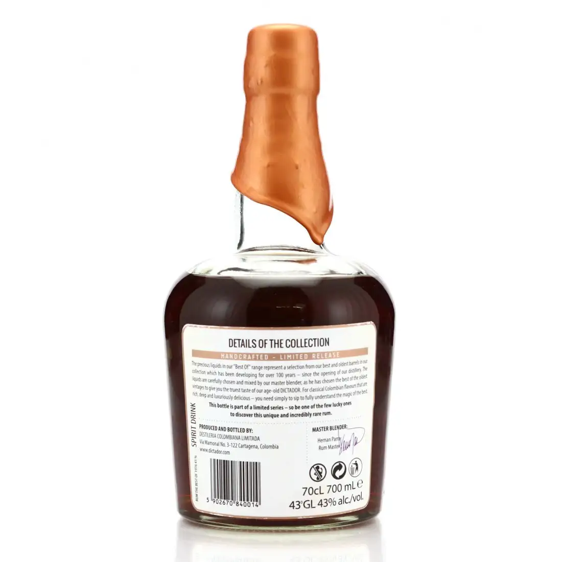 High resolution image of Dictador Best of 1976