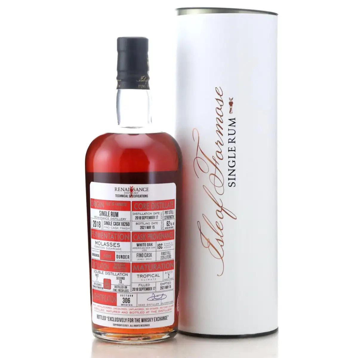 Hochauflösendes Bild von Renaissance Single Rum Fino Cask (TWE Exclusive) 2018