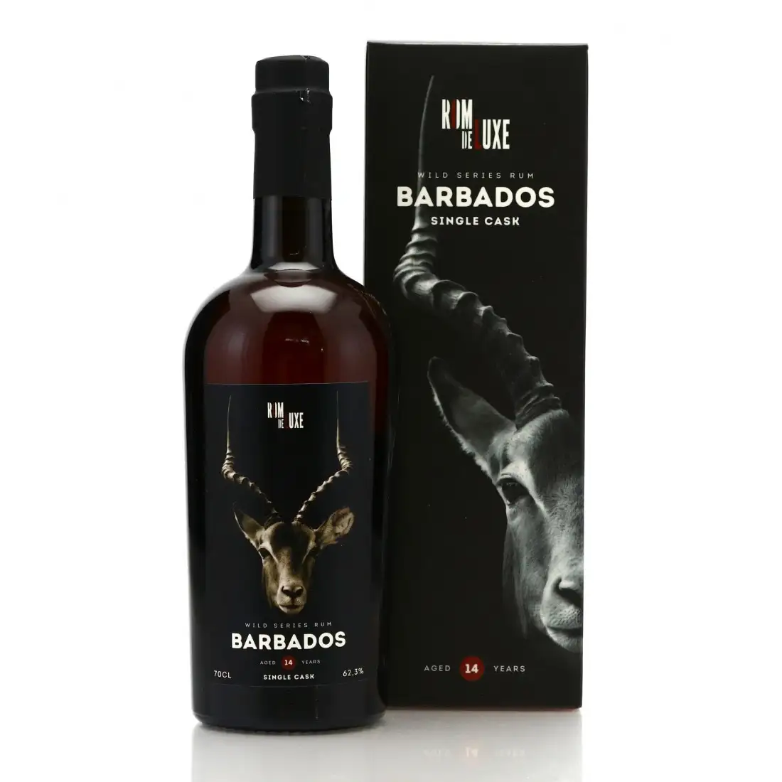 Hochauflösendes Bild von Romdeluxe Foursquare Wild Series Rum Barbados No. 25 (Batch 1) 2007