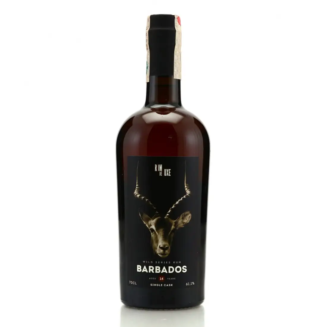 Hochauflösendes Bild von Romdeluxe Foursquare Wild Series Rum Barbados No. 25 (Batch 2) 2007