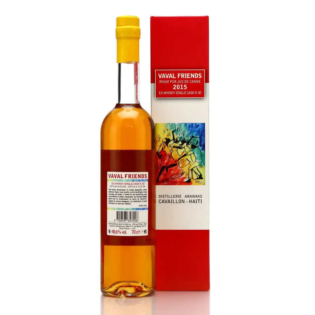 Hochauflösendes Bild von Velier Arawaks Clairin Vaval Friends 2015