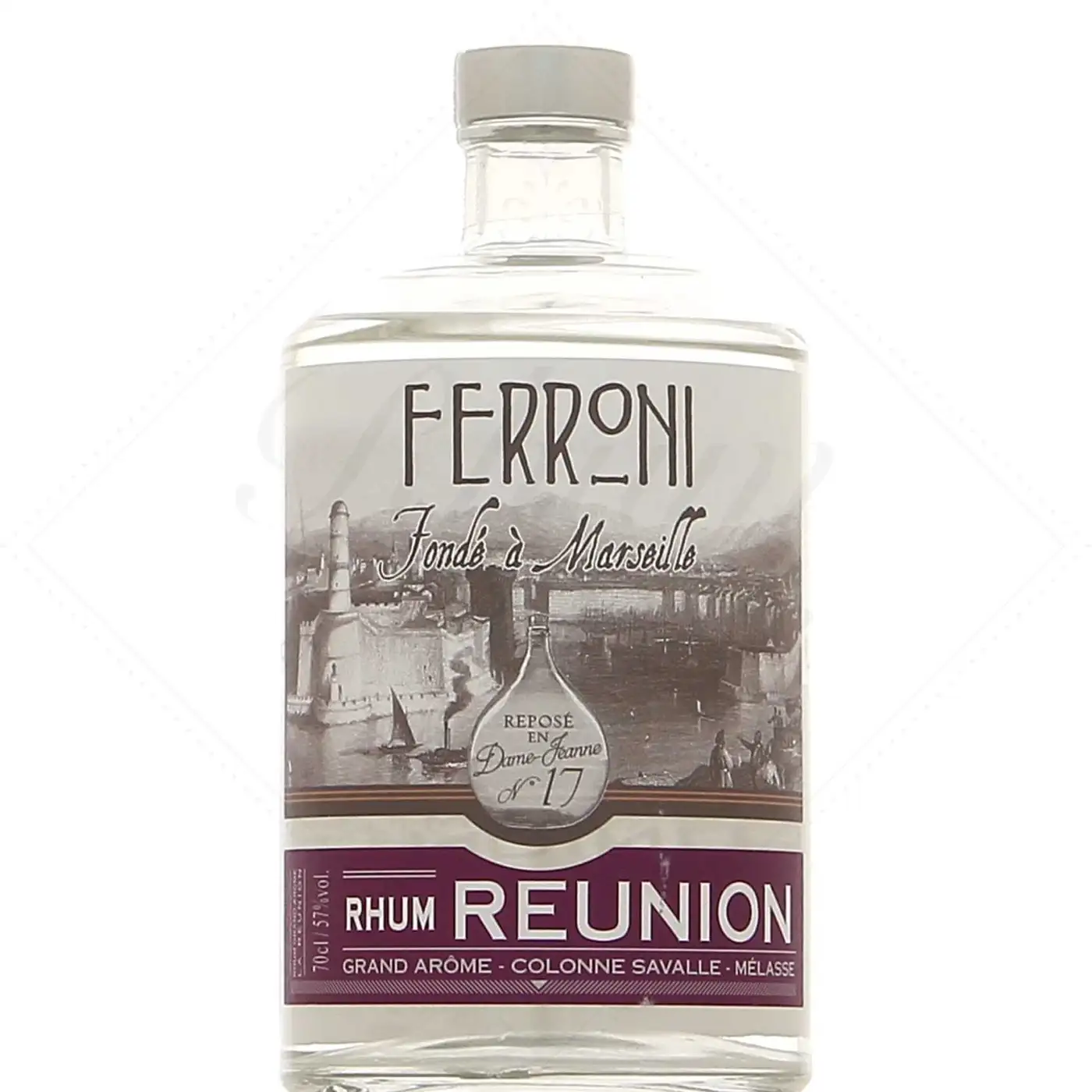 Bottle of Ferroni La Dame Jeanne 17 (Rhum Reunion)