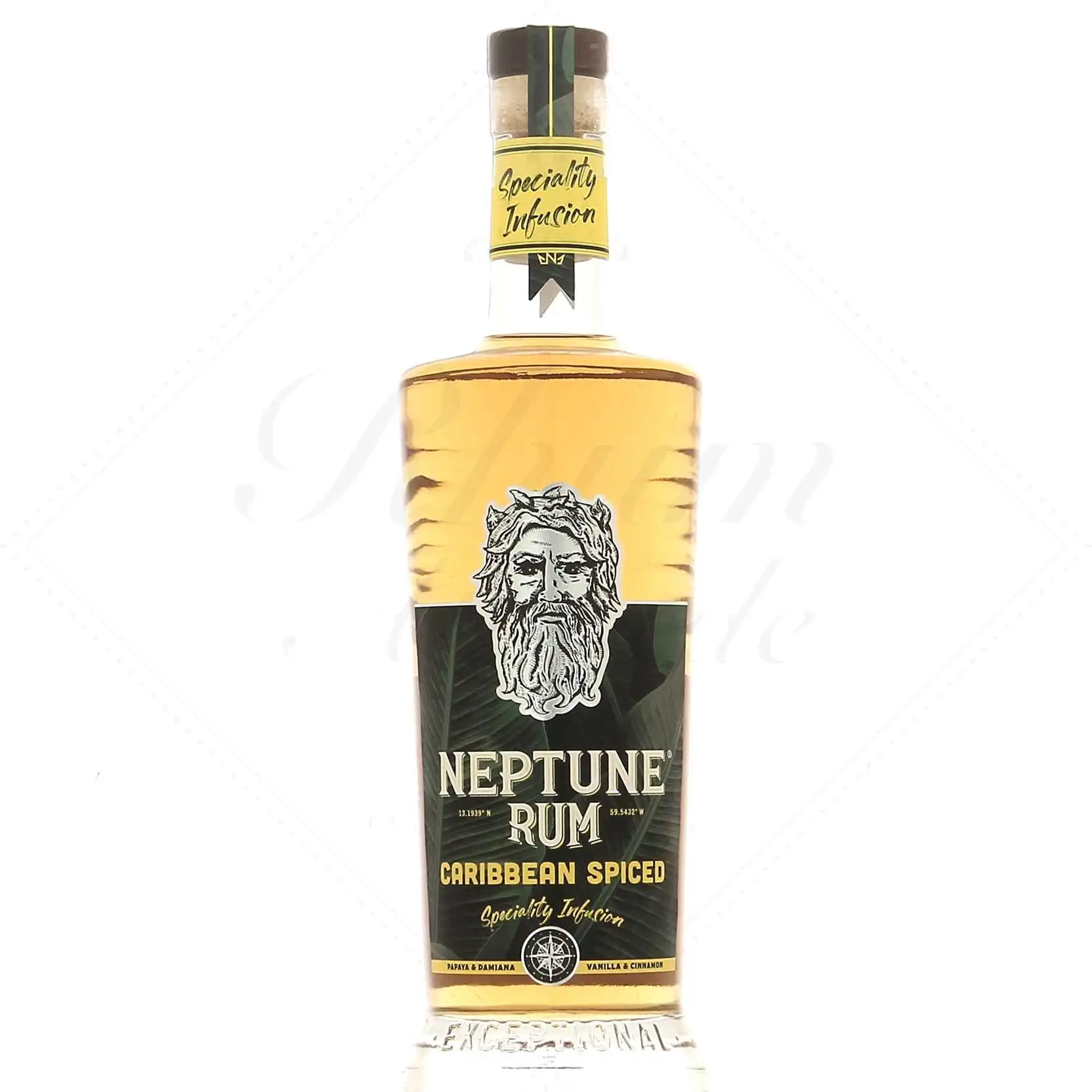 Bottle of Neptune Foursquare Neptune Caribbean Spiced Rum