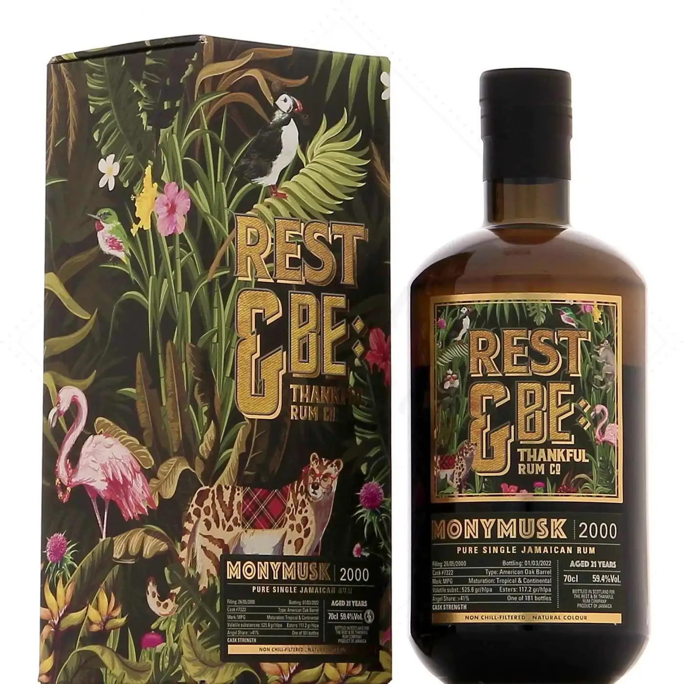 Bottle of Rest & Be Thankful Clarendon MPG 2000