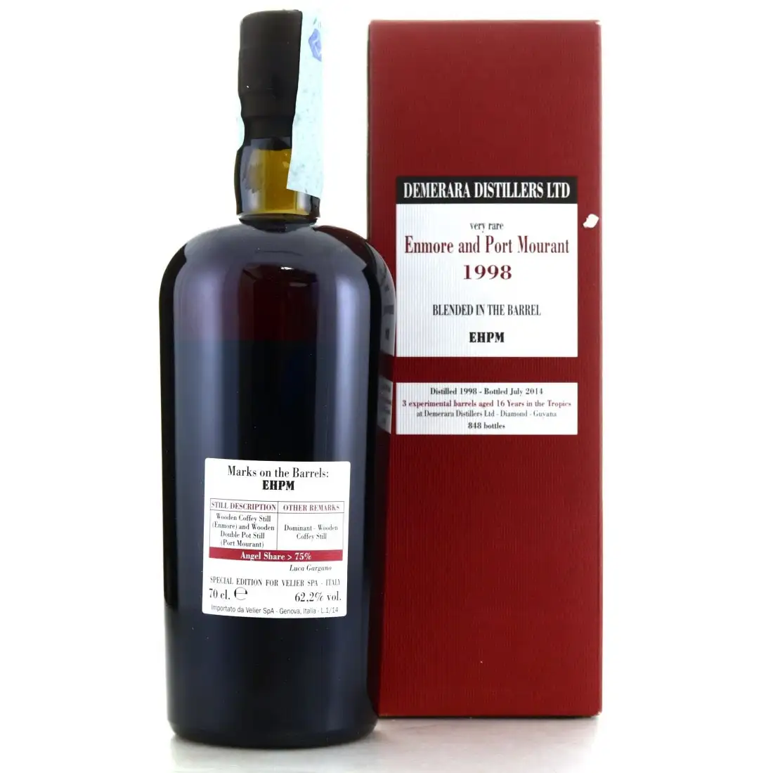 High resolution image of Velier Enmore & Port Mourant EHPM 1998