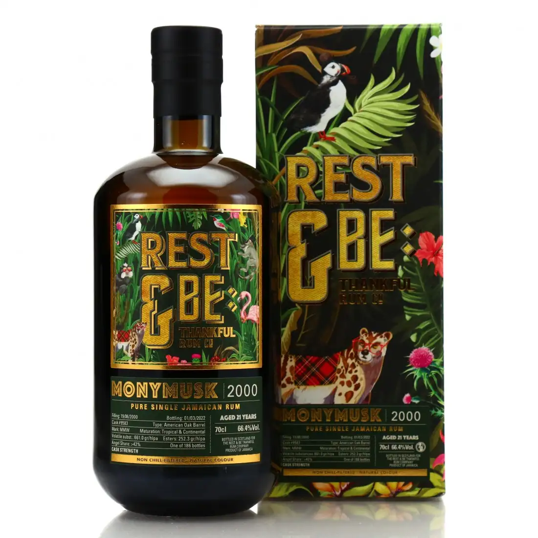 Bottle of Rest & Be Thankful Clarendon MMW 2000