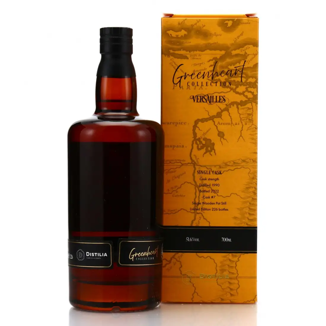 Hochauflösendes Bild von Distilia Enmore (Versailles) Greenheart Versailles MEV 1990