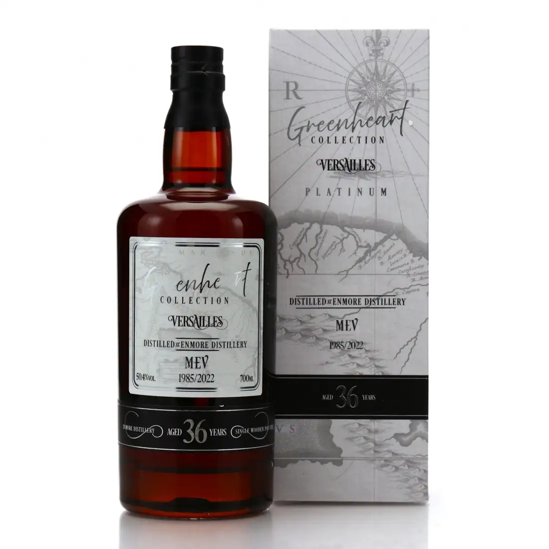 Bottle of Distilia Enmore (Versailles) Greenheart MEV 1985