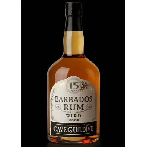 Bottle of Cave Guildive Barbados Rum 2000