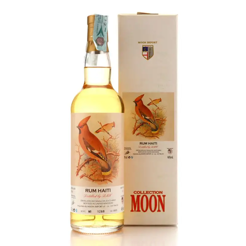Hochauflösendes Bild von Moon Import Barbancourt Rum Haiti 2004