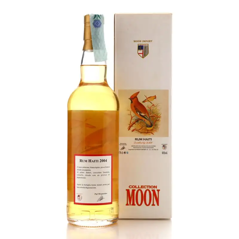 Hochauflösendes Bild von Moon Import Barbancourt Rum Haiti 2004