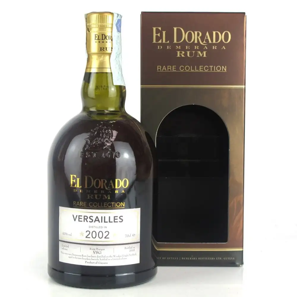 Bottle of Versailles El Dorado Rare Collection VSG 2002