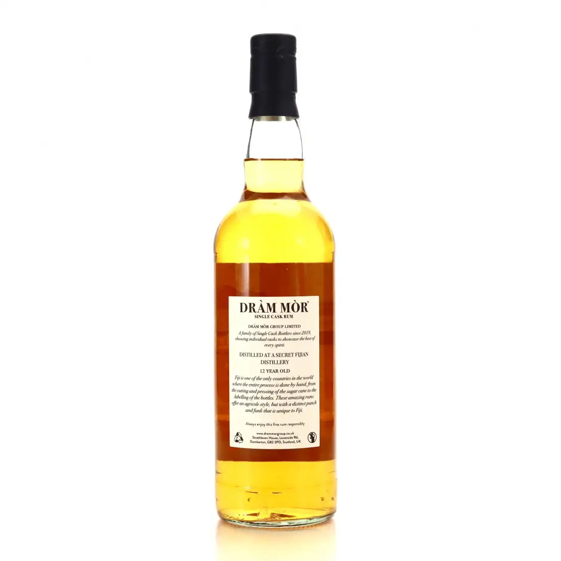High resolution image of Dràm Mòr South Pacific Single Cask Rum 2009