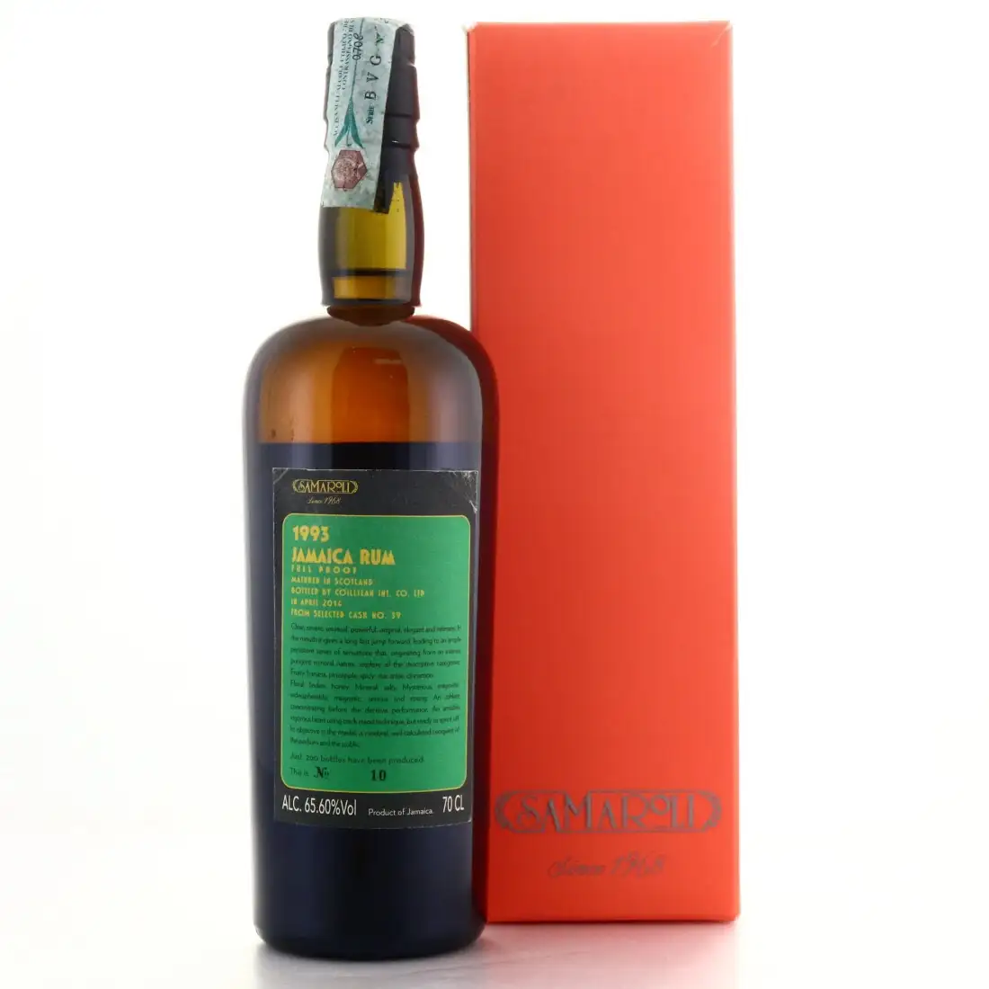 Hochauflösendes Bild von Samaroli Hampden Jamaica Single Cask <>H 1993